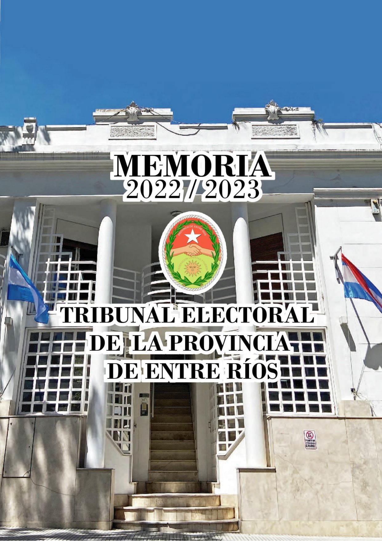 Memoria del Tribunal Electoral de la Provincia de Entre Ríos 2022-2023